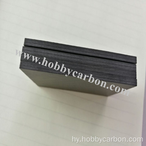 3K Carbon Fiber Sheet CNC Դանակ